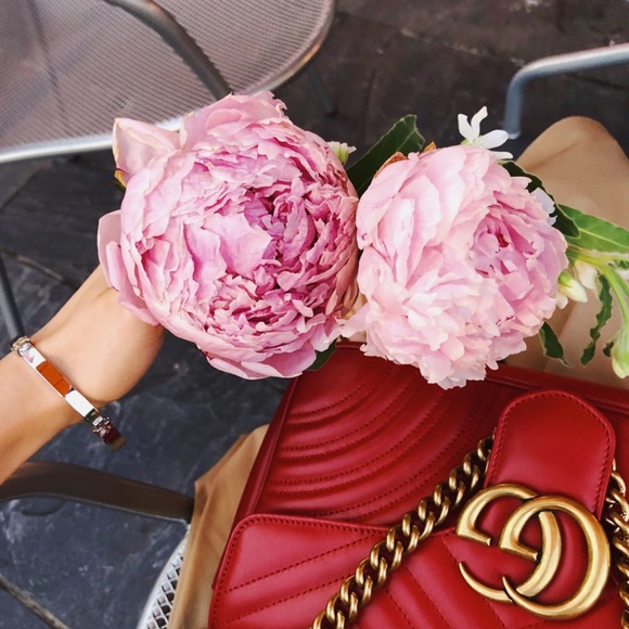 TORY BURCH • Logo Station Bangle Bracelet - Picture 2 of 6